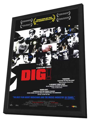 Dig! 11 x 17 Movie Poster - Style A - in Deluxe Aluminum Frame