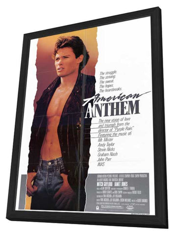 American Anthem 11 x 17 Movie Poster - Style A - in Deluxe Aluminum Frame