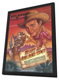 Heart of the Golden West 11 x 17 Movie Poster - Style A - in Deluxe Aluminum Frame