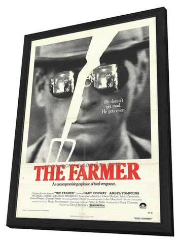 The Farmer 11 x 17 Movie Poster - Style A - in Deluxe Aluminum Frame