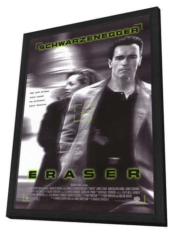 Eraser 11 x 17 Movie Poster - Style B - in Deluxe Aluminum Frame