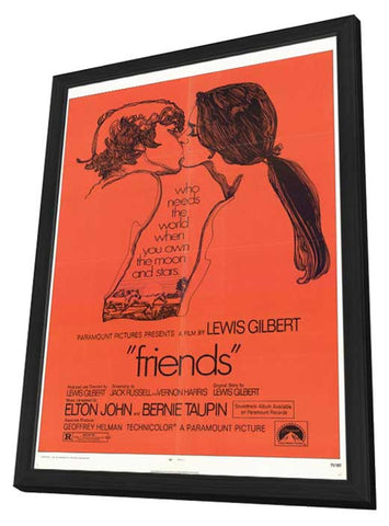 Friends 11 x 17 Movie Poster - Style A - in Deluxe Aluminum Frame