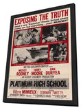 Platinum High School 11 x 17 Movie Poster - Style A - in Deluxe Aluminum Frame