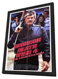 Death Wish 4: The Crackdown 11 x 17 Movie Poster - Style A - in Deluxe Aluminum Frame