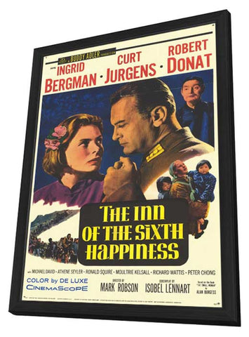 The Inn of the Sixth Happiness 11 x 17 Movie Poster - Style A - in Deluxe Aluminum Frame