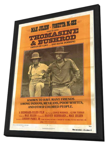 Thomasine and Bushrod 11 x 17 Movie Poster - Style B - in Deluxe Aluminum Frame