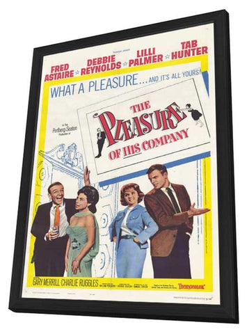 The Pleasure of His Company 11 x 17 Movie Poster - Style A - in Deluxe Aluminum Frame
