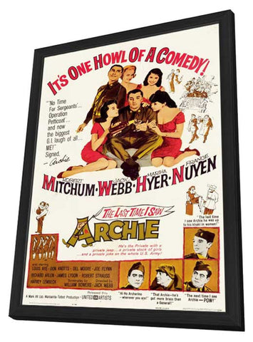 Last Time I Saw Archie 11 x 17 Movie Poster - Style A - in Deluxe Aluminum Frame