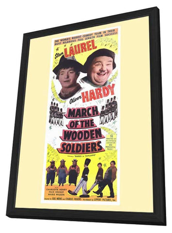 Babes in Toyland 11 x 17 Movie Poster - Style B - in Deluxe Aluminum Frame