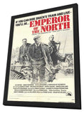 Emperor of the North Pole 11 x 17 Movie Poster - Style E - in Deluxe Aluminum Frame