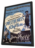 International Sweethearts of Rhythm 11 x 17 Movie Poster - Style A - in Deluxe Aluminum Frame