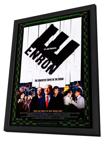 Enron: The Smartest Guys in the Room 11 x 17 Movie Poster - Style A - in Deluxe Aluminum Frame