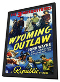 Wyoming Outlaw 11 x 17 Movie Poster - Style A - in Deluxe Aluminum Frame