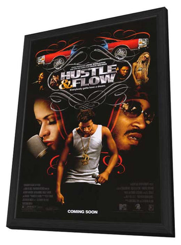 Hustle and Flow 11 x 17 Movie Poster - Style A - in Deluxe Aluminum Frame