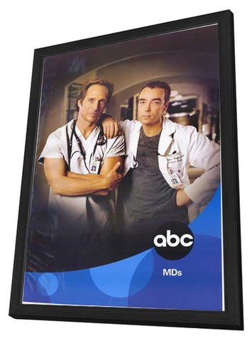 MDs 11 x 17 TV Poster - Style A - in Deluxe Aluminum Frame