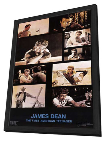 James Dean 11 x 17 Movie Poster - Style F - in Deluxe Aluminum Frame