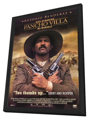 And Starring Pancho Villa as Himself 11 x 17 Movie Poster - Style A - in Deluxe Aluminum Frame