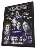 Battlestar Galactica 11 x 17 TV Poster - Style A - in Deluxe Aluminum Frame