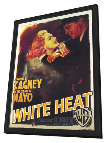 White Heat 11 x 17 Movie Poster - Style C - in Deluxe Aluminum Frame