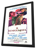 The Conformist 11 x 17 Movie Poster - Italian Style A - in Deluxe Aluminum Frame