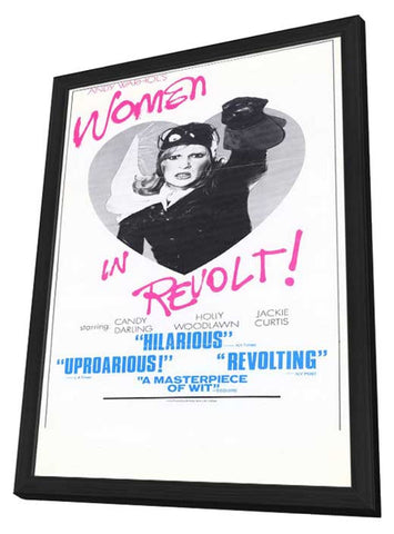 Women in Revolt 11 x 17 Movie Poster - Style A - in Deluxe Aluminum Frame
