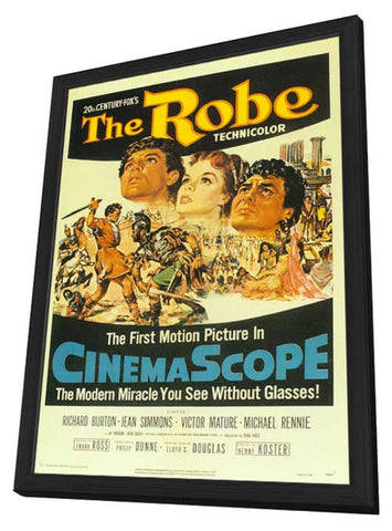 The Robe 11 x 17 Movie Poster - Style A - in Deluxe Aluminum Frame