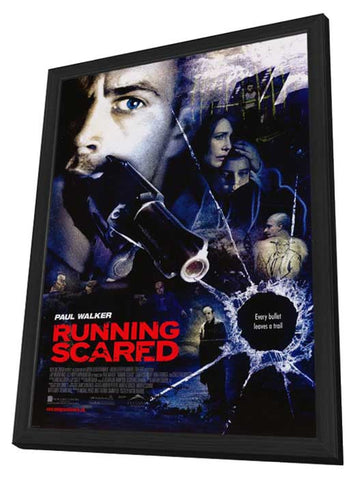 Running Scared 11 x 17 Movie Poster - Style A - in Deluxe Aluminum Frame