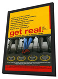 Get Real 11 x 17 Movie Poster - Style A - in Deluxe Aluminum Frame