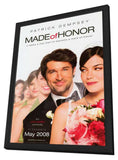 Made of Honor 11 x 17 Movie Poster - Style A - in Deluxe Aluminum Frame