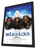 Religulous 11 x 17 Movie Poster - Canadian Style D - in Deluxe Wood Frame