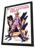 The Leather Trade 11 x 17 Retro Book Cover Poster - in Deluxe Aluminum Frame