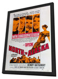 North to Alaska 11 x 17 Movie Poster - Style B - in Deluxe Aluminum Frame