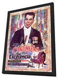 Su excelencia 11 x 17 Movie Poster - Spanish Style B - in Deluxe Aluminum Frame