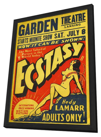 Ecstasy 11 x 17 Movie Poster - Style B - in Deluxe Aluminum Frame
