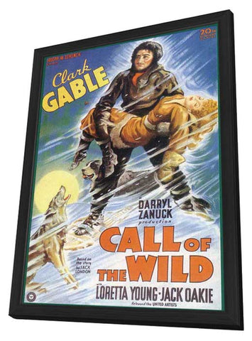The Call of the Wild 11 x 17 Movie Poster - Style A - in Deluxe Aluminum Frame