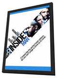 Inside Man 11 x 17 Movie Poster - Style E - in Deluxe Wood Frame