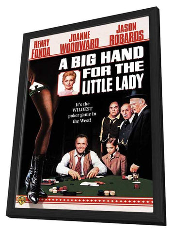 A Big Hand for the Little Lady 11 x 17 Movie Poster - Style G - in Deluxe Aluminum Frame