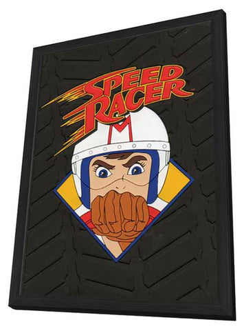 Speed Racer 11 x 17 TV Poster - Style B - in Deluxe Aluminum Frame
