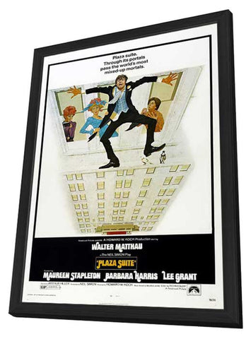 Plaza Suite 11 x 17 Movie Poster - Style A - in Deluxe Aluminum Frame