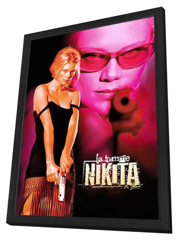 La Femme Nikita 11 x 17 TV Poster - Style D - in Deluxe Aluminum Frame