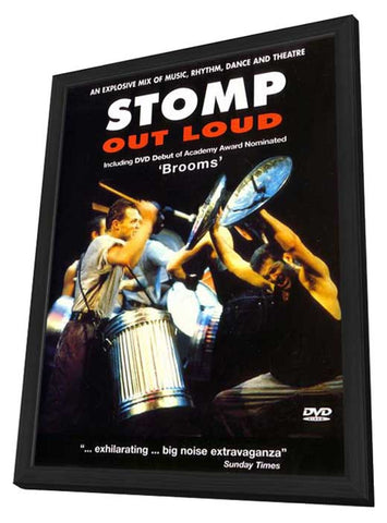 Stomp Out Loud 11 x 17 Movie Poster - UK Style A - in Deluxe Aluminum Frame