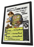 Fangs of the Living Dead 11 x 17 Movie Poster - Style A - in Deluxe Wood Frame