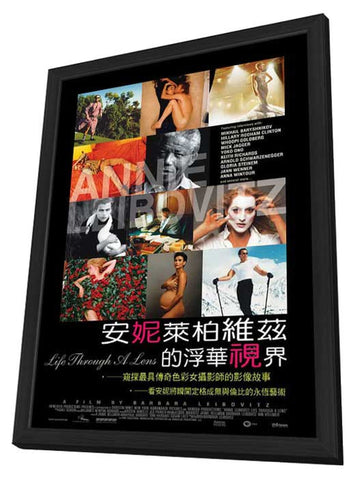 American Masters Annie Leibovitz: Life Through a Lens 11 x 17 Movie Poster - Taiwanese Style A - in Deluxe Aluminum Frame