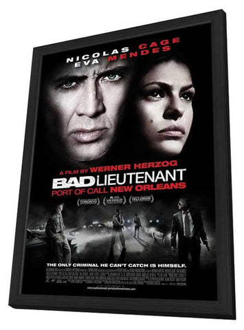 The Bad Lieutenant: Port of Call New Orleans 11 x 17 Movie Poster - Style A - in Deluxe Aluminum Frame