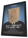 Brief Interviews with Hideous Men 11 x 17 Movie Poster - Style A - in Deluxe Aluminum Frame