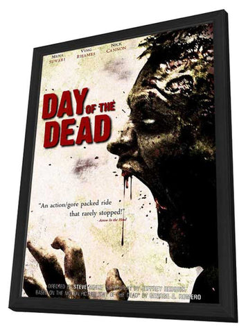 Day of the Dead 11 x 17 Movie Poster - Style B - in Deluxe Aluminum Frame