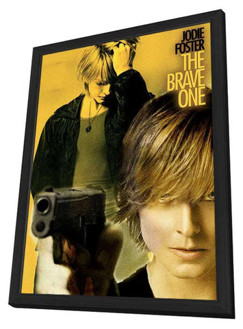 The Brave One 11 x 17 Movie Poster - Style B - in Deluxe Aluminum Frame