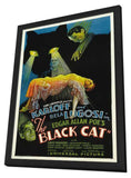 The Black Cat 11 x 17 Movie Poster - Style A - in Deluxe Aluminum Frame