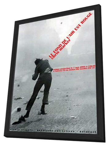 Grin Without a Cat 11 x 17 Movie Poster - French Style A - in Deluxe Aluminum Frame