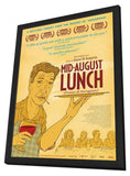 Mid-August Lunch 11 x 17 Movie Poster - Style A - in Deluxe Aluminum Frame